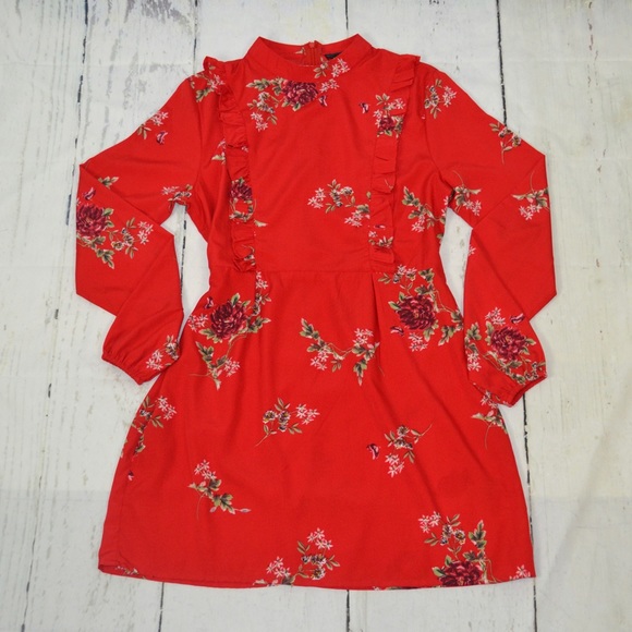 A.X.N.Y. American Exchange Dresses & Skirts - NWOT Holiday Red, lightweight Baby Doll Dress